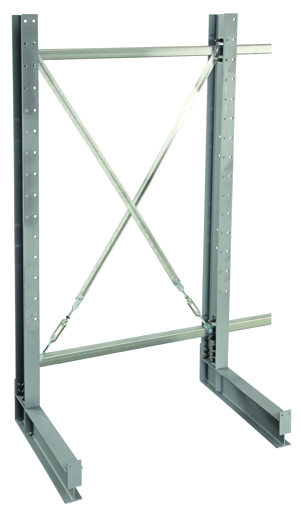 K 6000, kruisschoor 1250 mm voor standhoogte 2000 / 2500 mm, inclusief spanschroeven en schroeven, verzinkt van het merk Schulte Lagertechnik uit het draagarmstelling assortiment
