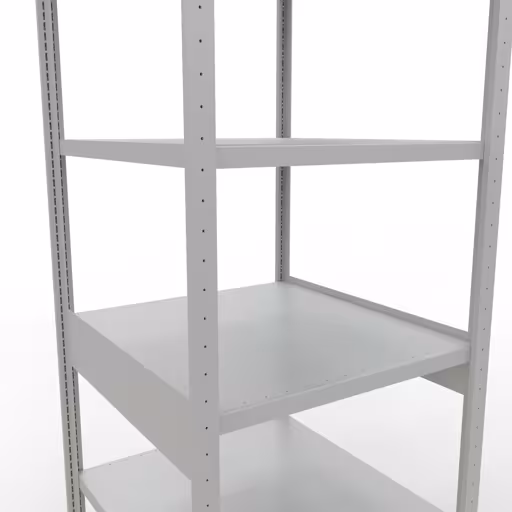 Figuur nr. 12 van het artikel basisrek, legplank-insteeksysteem MULTIplus250, 2500 x 750 x 800 mm, 6 legborden, RAL 7035 lichtgrijs uit de productgroep insteeksysteem van het merk Schulte Lagertechnik.
