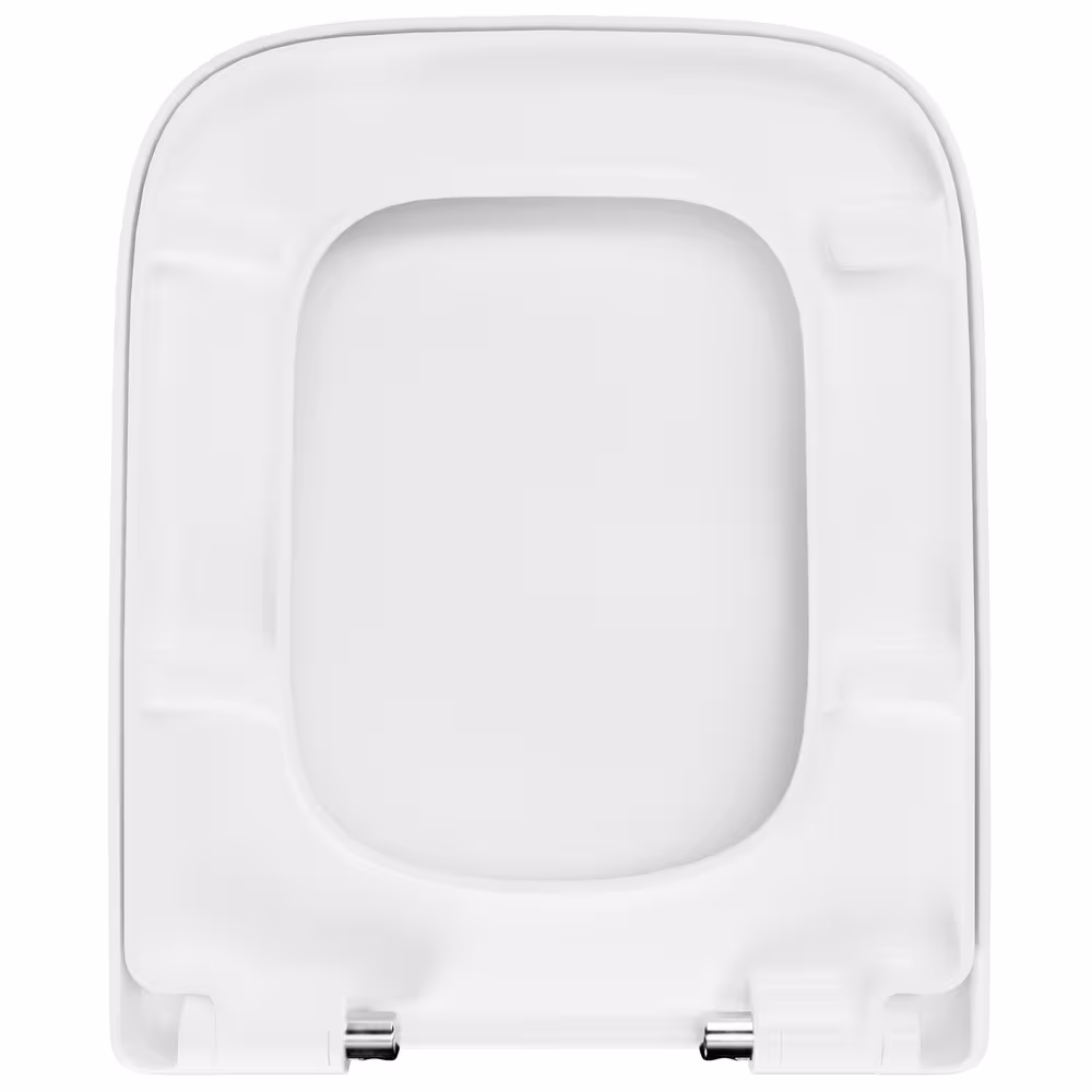 Extra afbeelding van het artikel toiletbril Q500 wit vierkant met softclose-mechanisme, onder andere voor Geberit Renova Plan van toiletten/toiletten