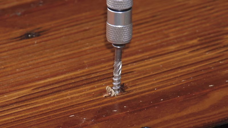 Roestvast stalen dekschroef (C1) 5x50 mm met boorpunt, 1 pak = 100 stuks Holz, Hartholz, Maschine, Schraube