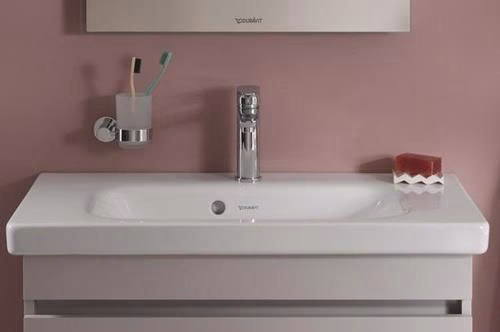 Detailbild 4039068 Duravit B.1 monoknop wastafelmengkraan M met trekstang, chroom Hansgrohe
