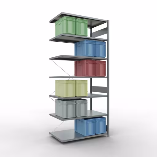 Figuur nr. 8 van het artikel insteeksysteem opzetplank 3000x1300x800 mm, type 250 kg, verzinkt uit de productgroep insteeksysteem van het merk Schulte Lagertechnik.