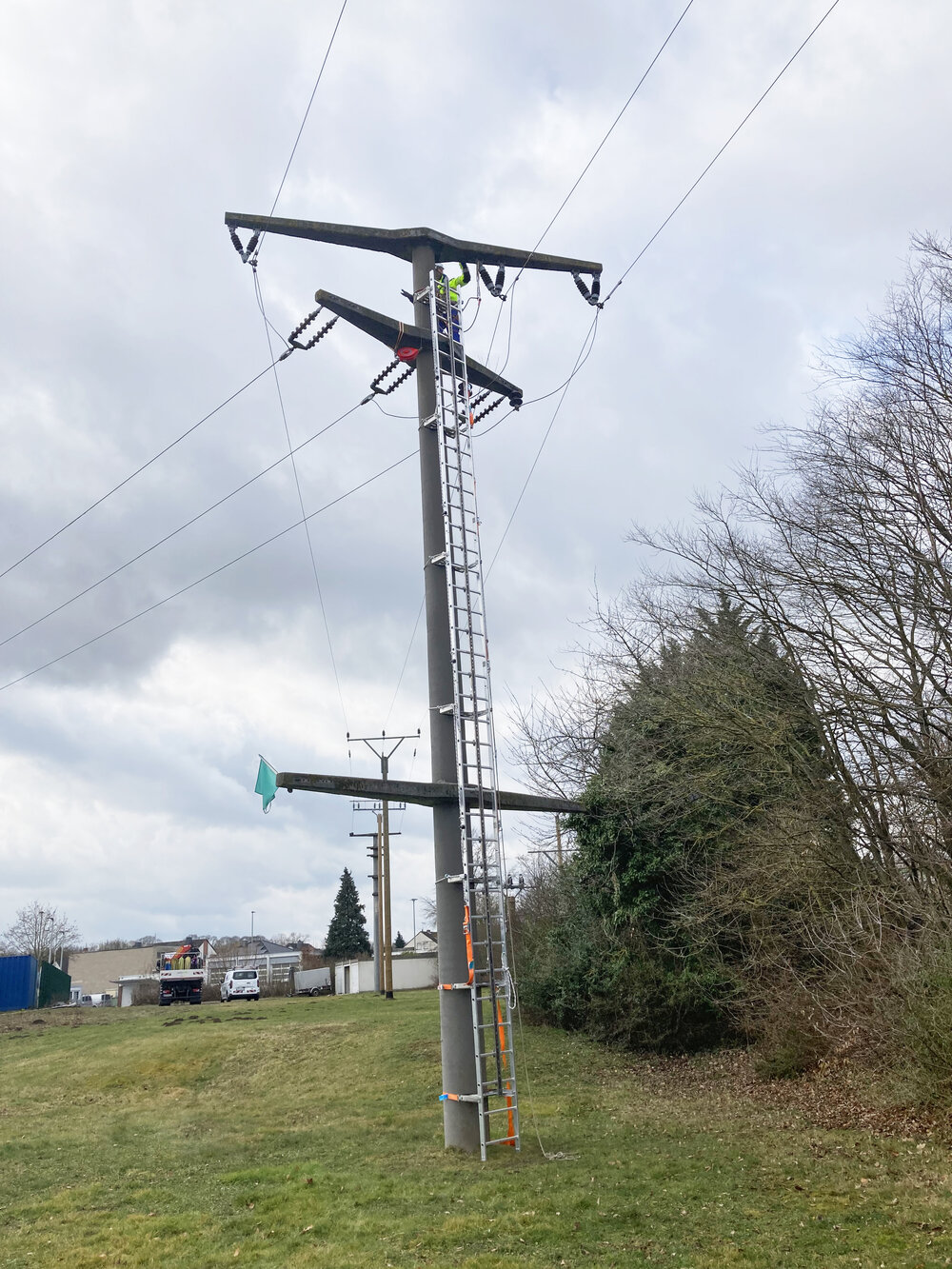 Munk sport dubbele mast ladder onderste deel 7 sporten