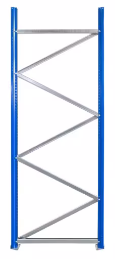 Andere weergave van het artikel W 100 standframe, ongemonteerd, 3000x800 mm, blauw/verzinkt uit de categorie grootvakstellingen