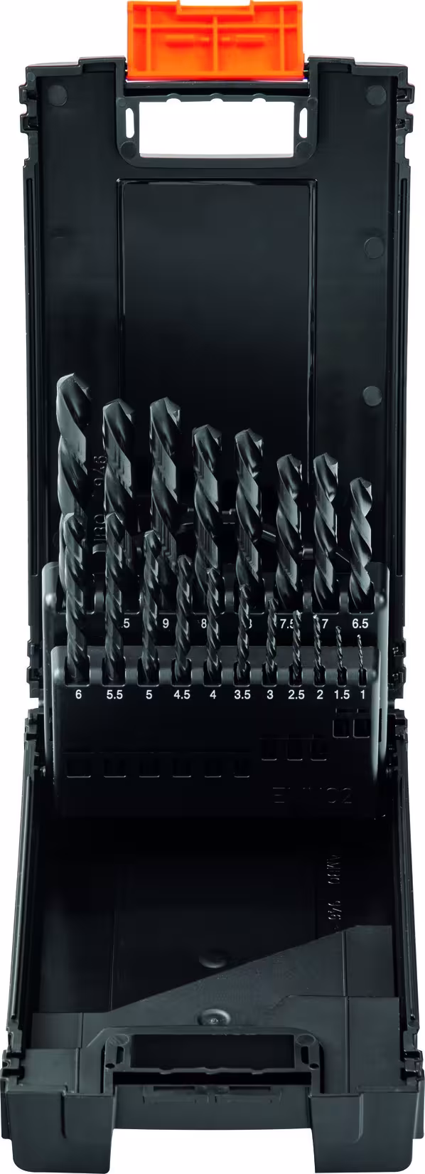 Boorcassette HSS-G 19 stuks 1-10/0,5 mm linkssnijdend, boor, art.nr. 60315L