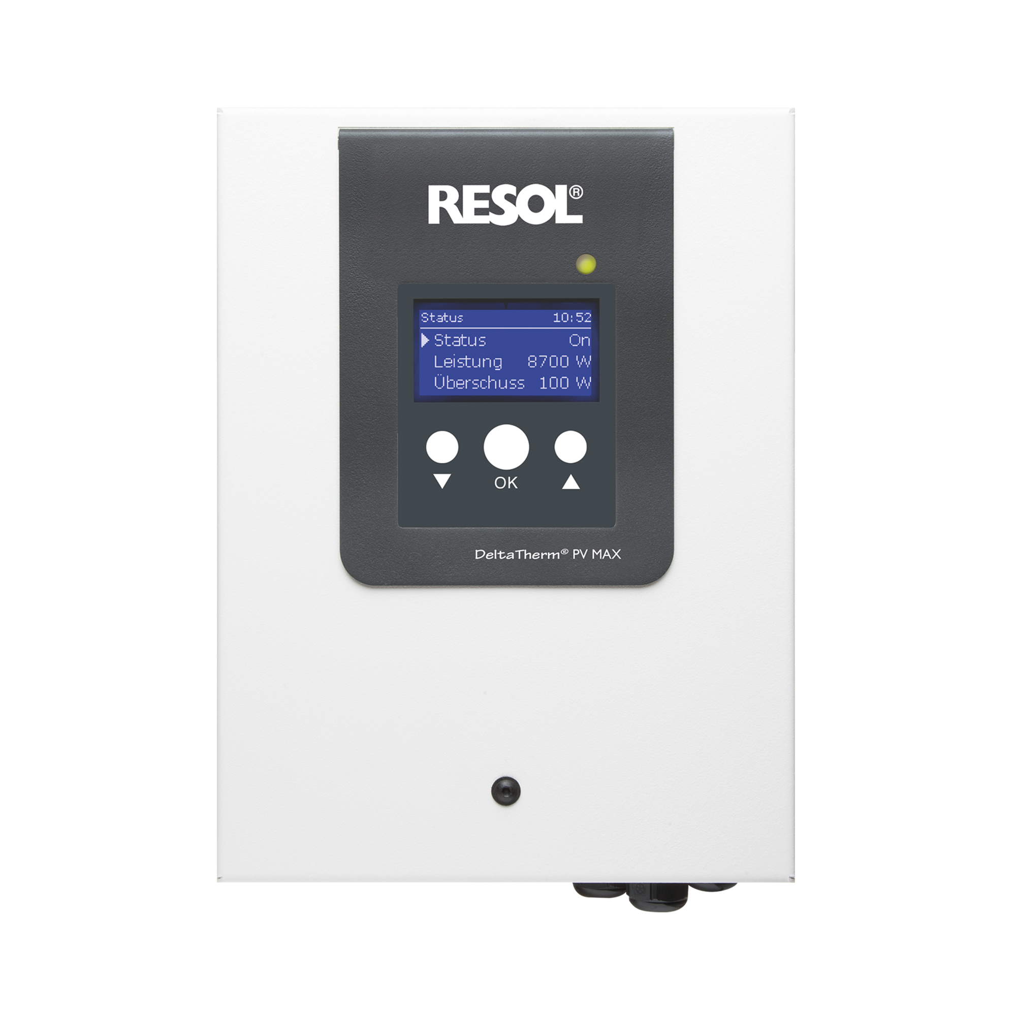 RESOL DeltaTherm(R) PV-MAX complete power-to-heat controller uit de categorie fotovoltaïsche systemen met onderdeelnummer 11500720
