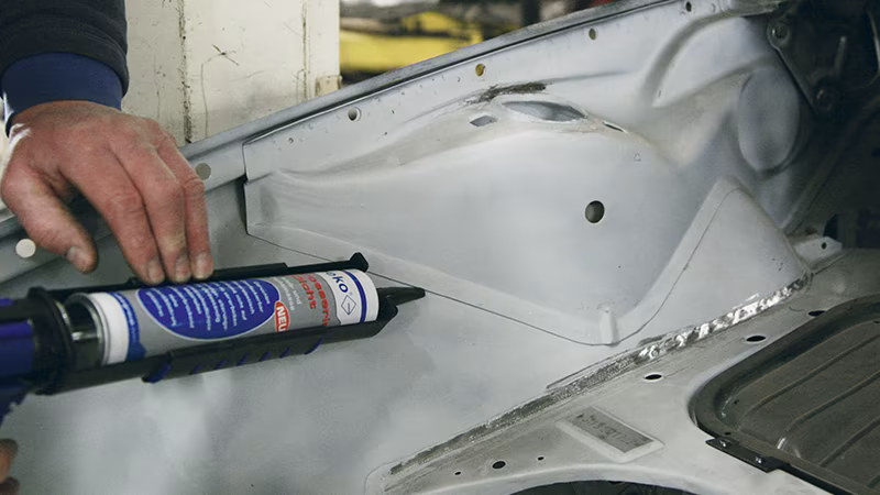 Afdichtingsmiddel voor carrosserie 310 ml WIT Lijm/afdichtingsmiddel Person, Aluminium