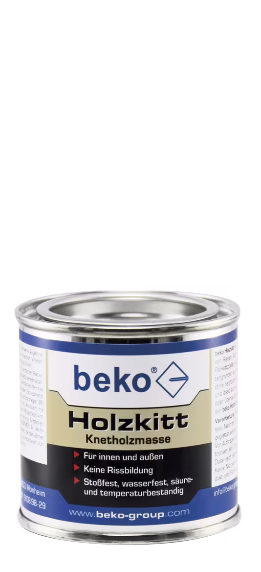 Houtplamuur plasticine 110 g, walnoot van Beko Houtplamuur plasticine 110 g, walnoot uit de categorie plamuur & epoxyhars met artikelnr. 232 08
