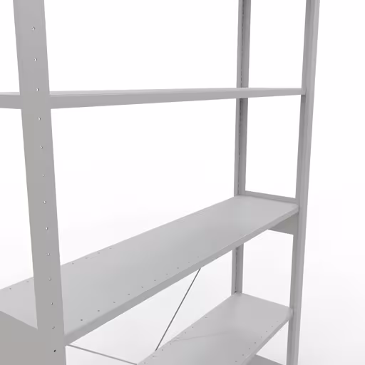 Extra afbeelding van het artikel insteeksysteem basisplank 2500x1300x300 mm, type 150 kg, lichtgrijs uit basisplank