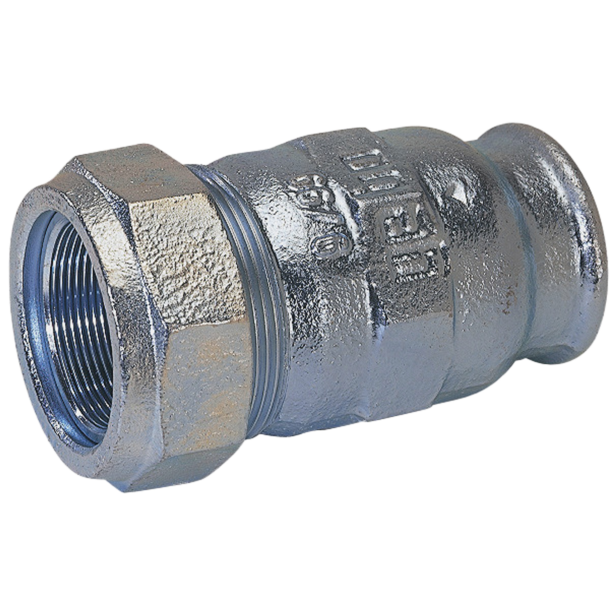 Gebo originele klemverbinder type I voor stalen buis, gegalvaniseerde knelfitting
