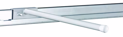 WS 2000 vakverdelingsstang, L=600 mm, verzinkt van Schulte Lagertechnik WS 2000 vakverdelingsstang, L=600 mm, verzinkt, WS2000 voor vakbelasting tot 400kg, art.nr. 32711