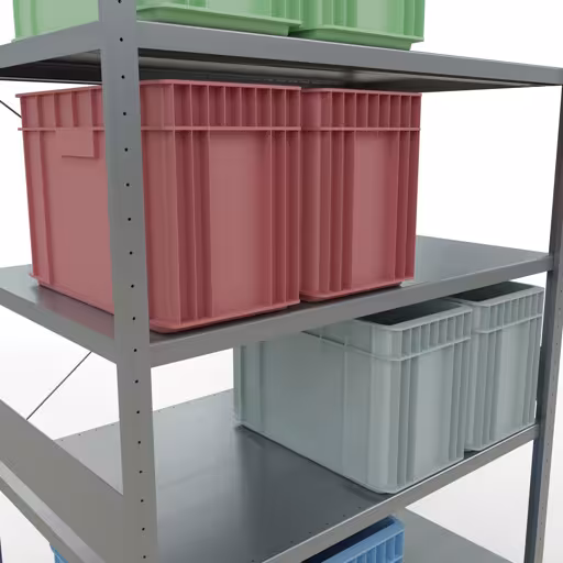 Productafbeelding nr. 12 van het artikel insteeksysteem basisplank 3000x1300x800 mm, type 250 kg, verzinkt Figuur nr. 12 van het artikel insteeksysteem basisplank 3000x1300x800 mm, type 250 kg, verzinkt uit de insteeksysteem productgroep van Schulte Lagertechnik