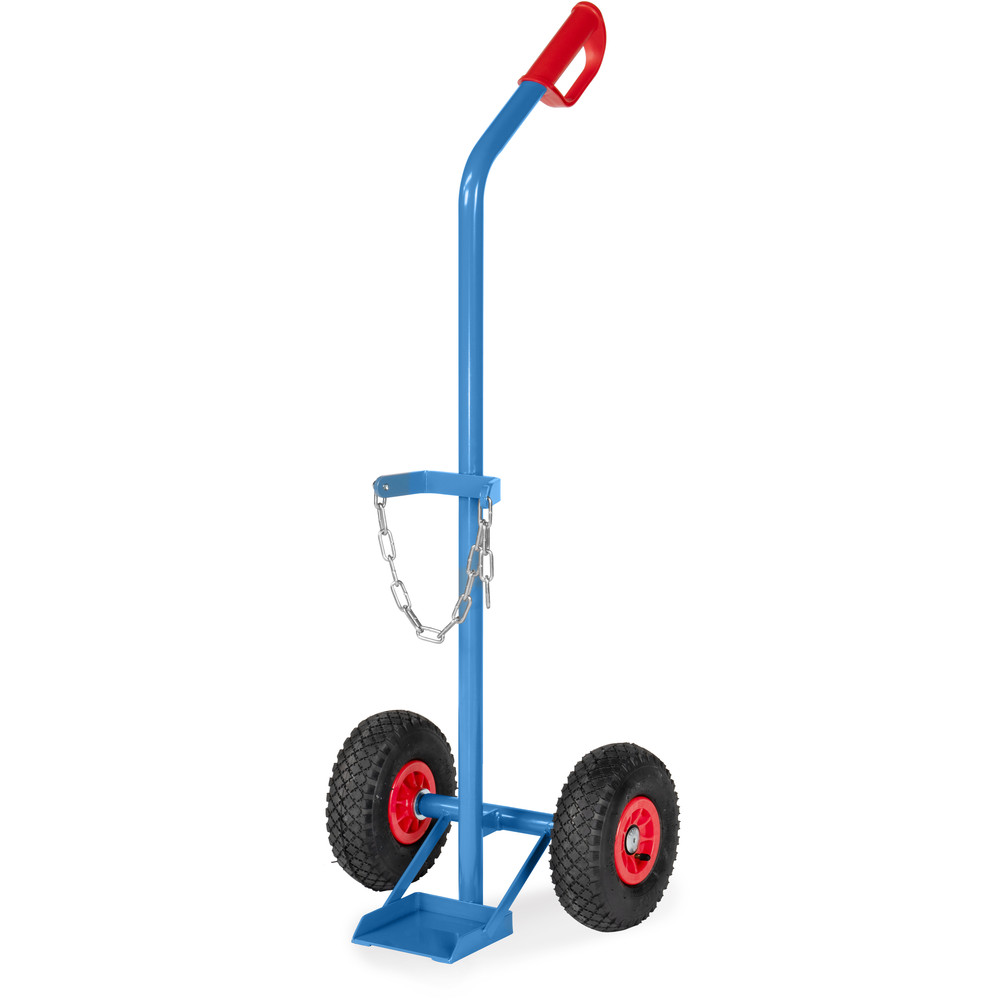 Stalen flessenwagen voor één fles uit de categorie trolleys met artikelnummer 51140L