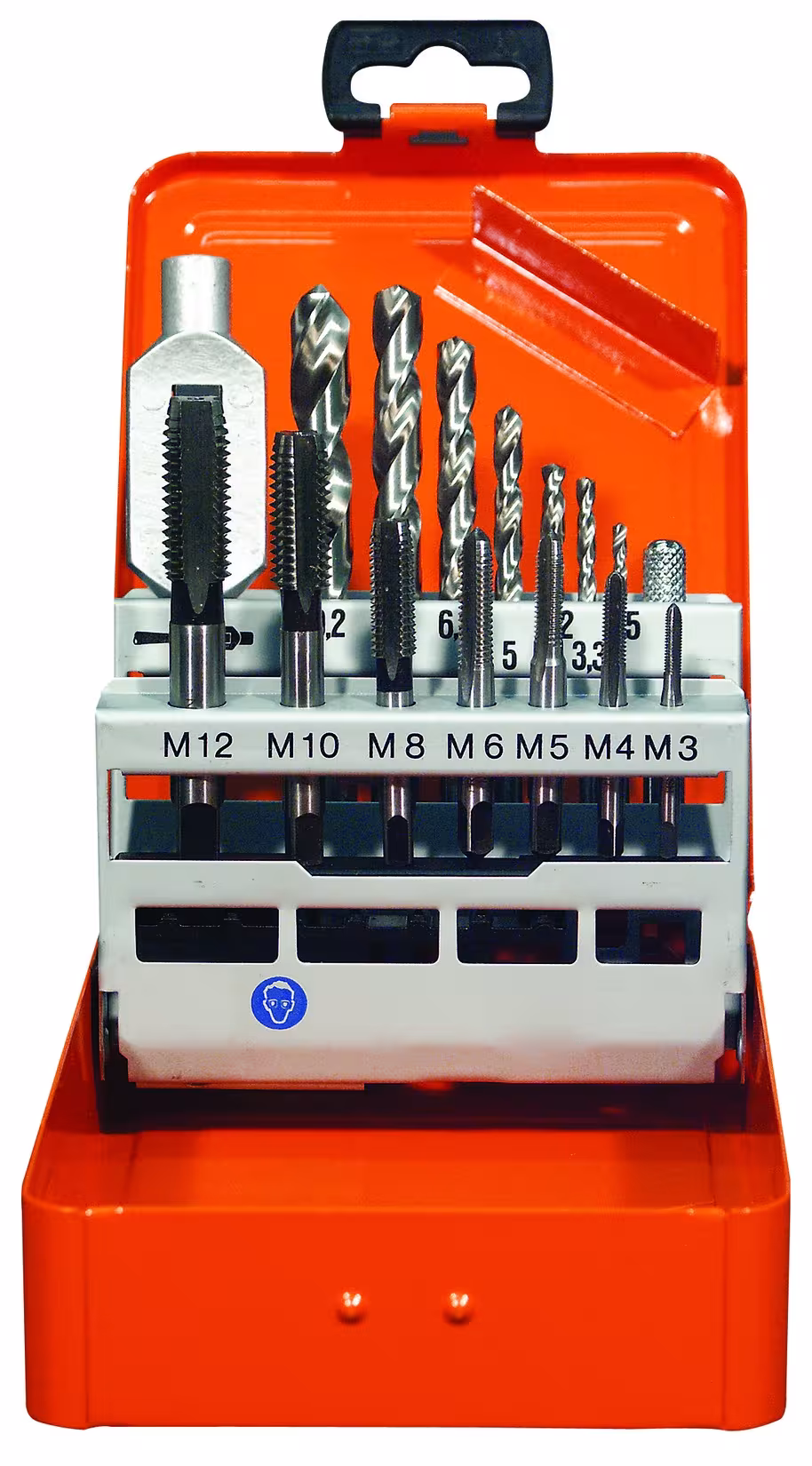 Draadboorgereedschapset HSS-G 15-delig M3-M12 van PROJAHN uit de categorie handgereedschap