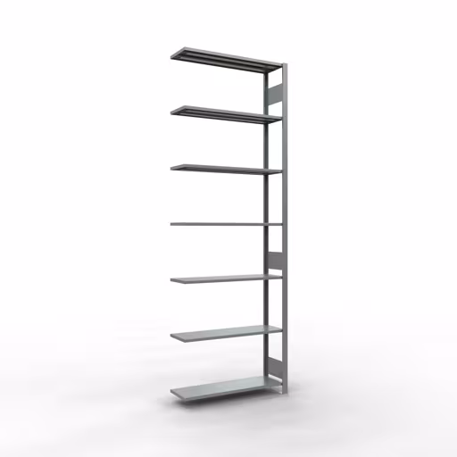 Afbeelding nr. 12 van het artikel aanbouwrekken, stellingrekken, insteeksysteem MULTIplus85, 3000 x 1000 x 300 mm, 7 legborden, verzinkt uit de productgroep insteeksysteem van het merk Schulte Lagertechnik