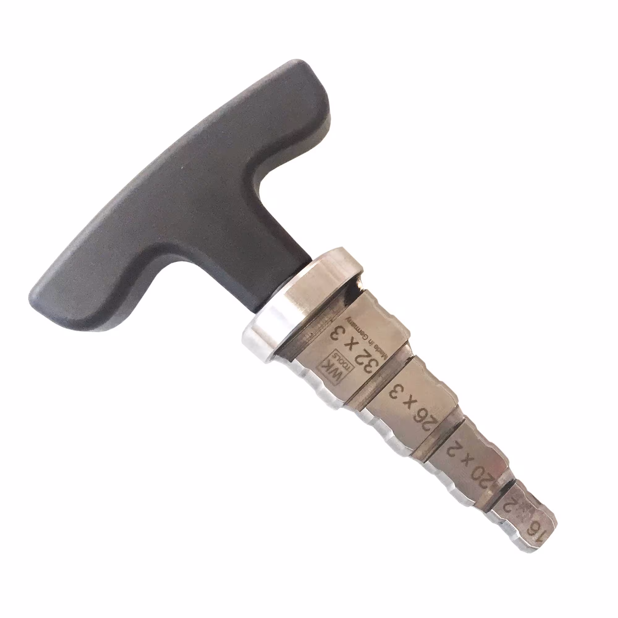 Kalibrator voor aluminium composietbuis 16x2mm, 20x2mm, 26x3mm, 32x3mm van het merk Pipetec uit het assortiment handgereedschappen