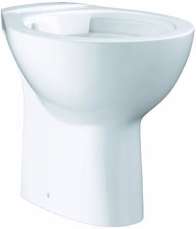 GROHE vrijstaand toilet met diepe spoeling, keramiek, 39431, randloos, verticale uitlaat, alpenwit, van het merk Grohe GROHE vrijstaand toilet met diepe spoeling Bau Keramik 39431, randloos, verticale uitlaat, alpenwit, uit de categorie vrijstaande toiletten met artikelnummer 6000519672