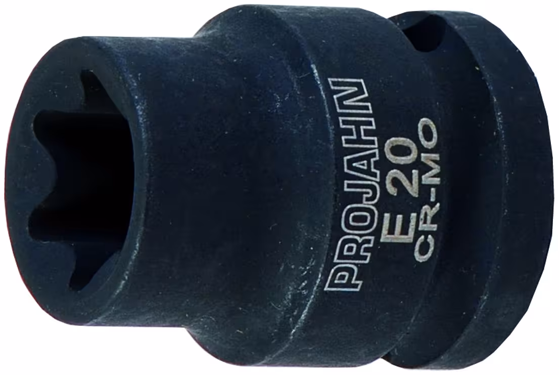 1/2" inch slagdop externe TX E16 van PROJAHN Slagmoersleutelinzet E-TX 12,5, dopsleutelsets en losse onderdelen, art.nr. 384016