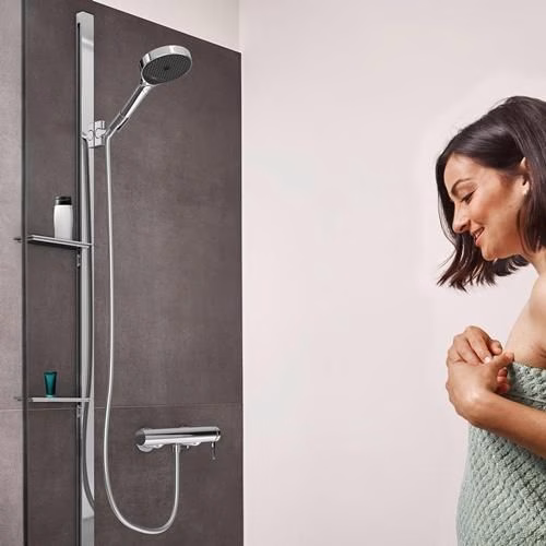 Detailbild 4077990 Hansgrohe handdouche Rainfinity 130 3jet chroom