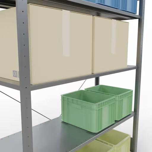 Productafbeelding nr. 14 van het artikel insteeksysteem basisplank 2000x1300x500 mm, type 150 kg, verzinkt uit het insteeksysteem assortiment van Schulte Lagertechnik