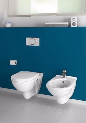 VILLEROY &amp; BOCH Combi-Pack O.novo 5660HR 360x560mm Ovaal Wit Alpine