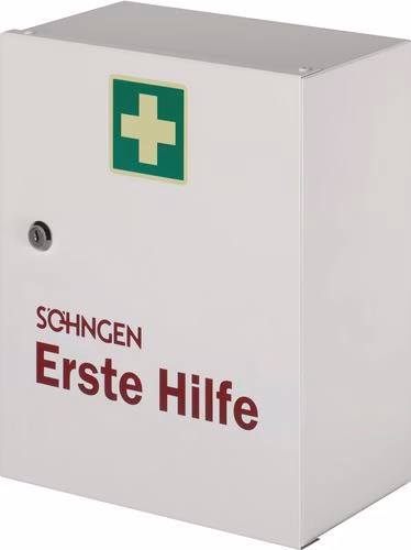 Verbandschrank HEIDELBERG City Style B302xH362mm xT140 circa mm orange 1-türig