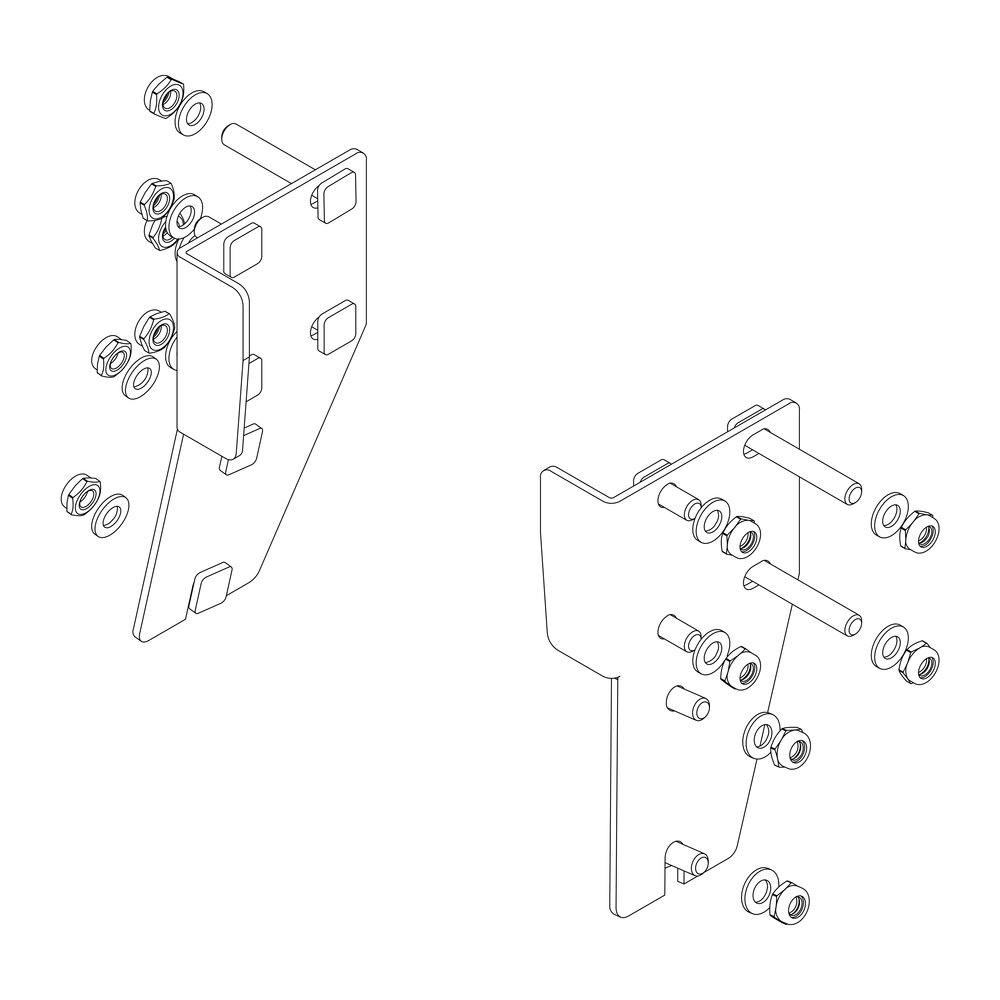 Munk montageset voor steunelement uit de categorie Klimuitrusting Accessoires & Reserveonderdelen met artikelnummer 800016
