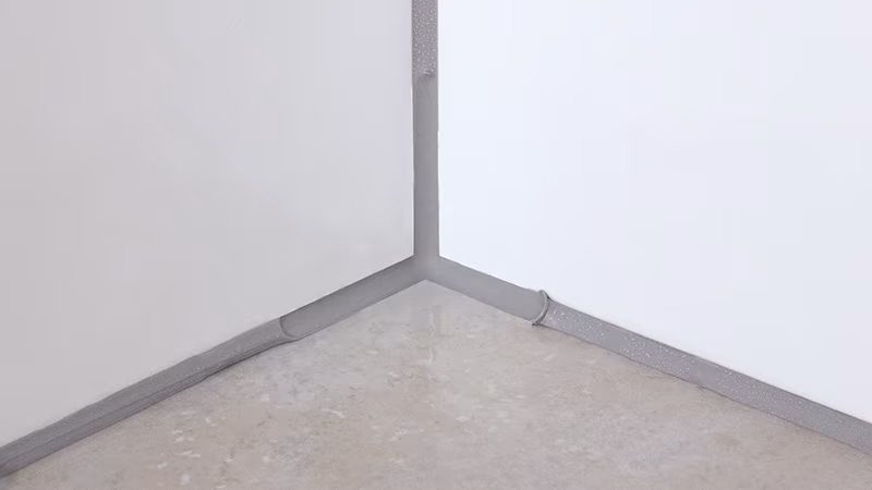 Gewrichtsgroefsetkogel Ø 8/20 mm; 12/24 mm en 16/28 mm Ecke, Fußboden, Bodenbeläge