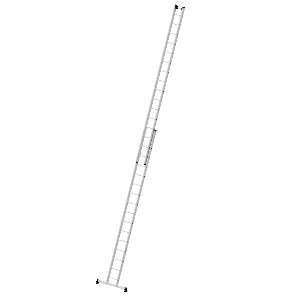 Munk 2-delige uitschuifladder met Nivello® dwarsbalk uit de categorie uitschuifladders en touwladders, artikelnummer 020416