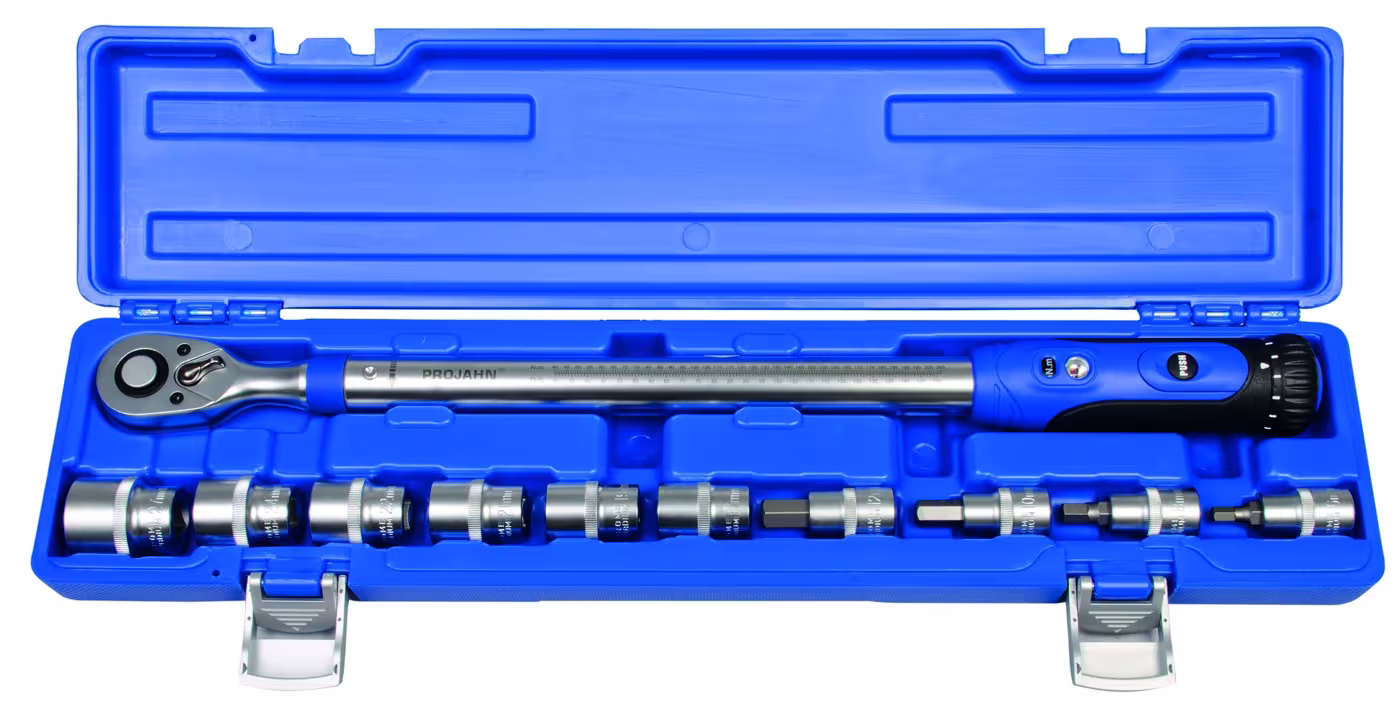 Extra afbeelding van het artikel 1/2" momentsleutelset, 11-delig TORQUE-PROFI 200 40-200 Nm met momentsleuteldop-inzetstukken
