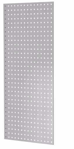 Andere weergave van het artikel geperforeerde plaat zijpaneel, 90 x 1250 x 600 mm (H x D), RAL 7035 lichtgrijs uit de categorie steeksysteem