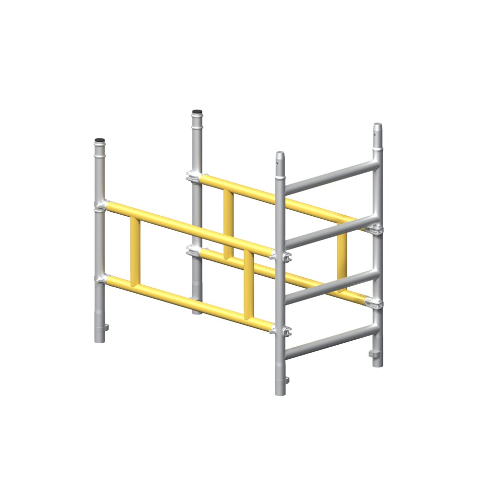 Munk driezijdige leuningset voor mobiel montageplatform, uit de categorie platformladders, artikelnummer 011319