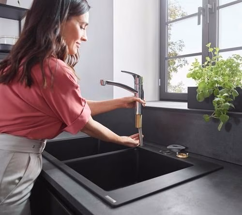 Hansgrohe ééngreeps keukenmengkraan 160 FOCUS DN 15 chroom