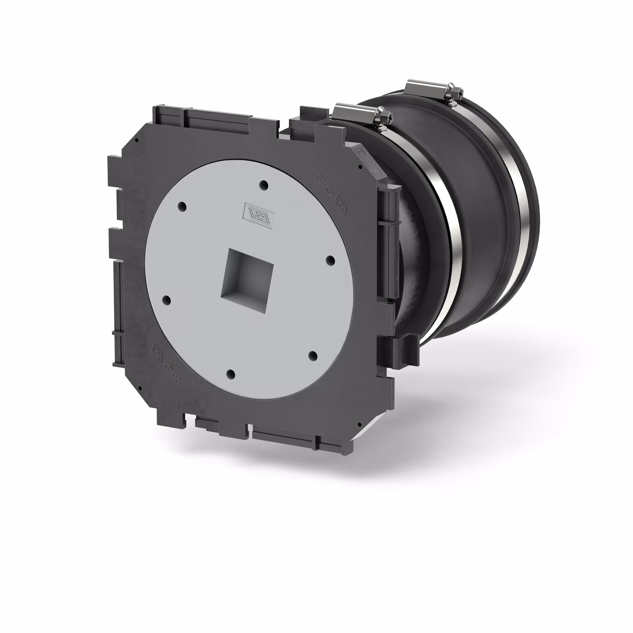 Eenvoudige afdichting pakkinghulstechnologie kabelbuisdoorvoer BKD150-K-MA170/200 van UGA System-Technik 1-voudige afdichting pakkinghulstechnologie kabelbuisdoorvoer UGA systeemtechnologie, kabelbescherming, artikelnr. 401315020009