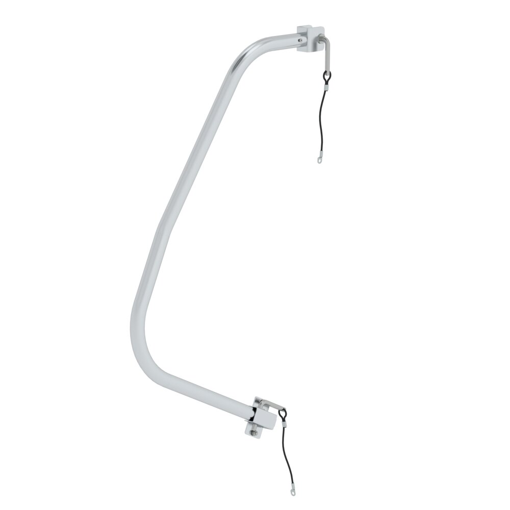 Munk plug-in rechter leuning voor platformtrappen met 3-4 treden van Günzburger Steigtechnik Munk insteekbare rechterleuning uit de categorie "Platformtrappen" met artikelnummer 050234