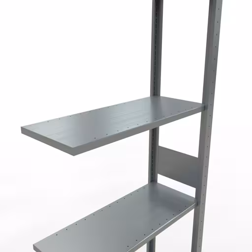 Productafbeelding nr. 6 van het artikel aanbouwrekken, legbord-insteeksysteem MULTIplus150, 3000 x 750 x 300 mm, 7 legborden, verzinkt uit het insteeksysteem-assortiment van Schulte Lagertechnik