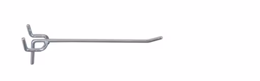 Geperforeerde muurbeugel, type 1, 120 mm, blank verzinkt van Schulte Lagertechnik Geperforeerde wandhouder, type 1, 120 mm, blank verzinkt, opbergruimte voor kleine onderdelen, art.nr. 12490