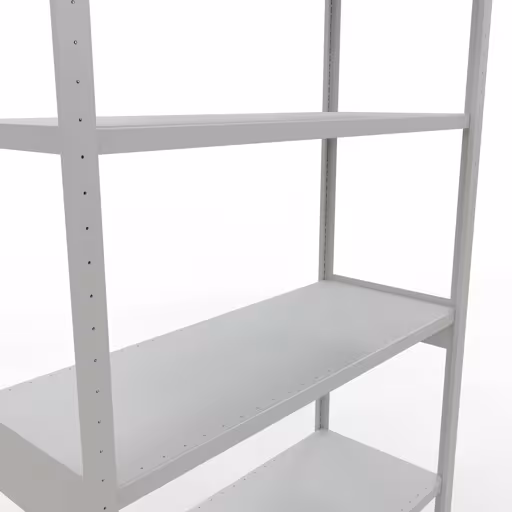 Basisplank, plankplank, insteeksysteem MULTIplus250, 3000 x 1300 x 500 mm, 7 planken, RAL 7035 lichtgrijs van Schulte Lagertechnik met het artikelnr. 32852-130-LR