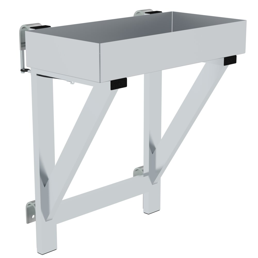 Munk opbergbak voor leuningen 100 x 300 x 600 mm, voor tredebreedtes vanaf 800 mm, van Günzburger Steigtechnik Munk opbergbak voor leuningen 100 x 300 x 600 mm, voor tredebreedtes vanaf 800 mm, uit de categorie "Toegankelijkheidsaccessoires en -onderdelen" met artikelnummer 300130