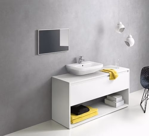 Hansgrohe ééngreeps wastafelmengkraan LOGIS 70 nominale breedte 15 met verzonken waste G 1 1/4 inch chroom