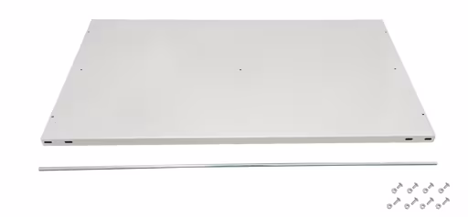 Figuur nr. 7 van het artikel extra plank MULTIplus150 1300 x 600, RAL 7035 lichtgrijs, incl. 4 schroeven + moeren en middenaanslag uit de productgroep schroefsysteem van Schulte Lagertechnik