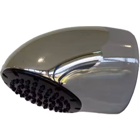 VR 105 RC met anti-kalk rubberen noppenplaat van Rada Rada VR 105 RC met anti-kalk rubberen noppenplaat, douchesets/systemen/accessoires, art.nr. 2.1913.001