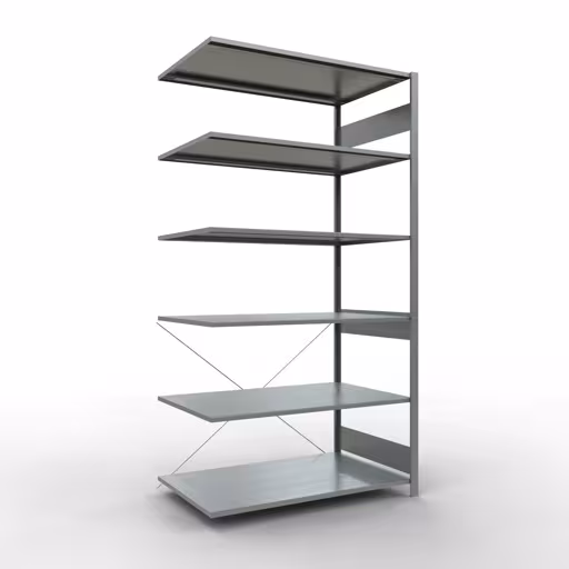 Insteeksysteem opzetplank 2500x1300x800 mm, type 150 kg, verzinkt van Schulte Lagertechnik Insteeksysteem opzetplank 2500x1300x800 mm, type 150 kg, verzinkt, opzetplank, art.nr. 12786-130