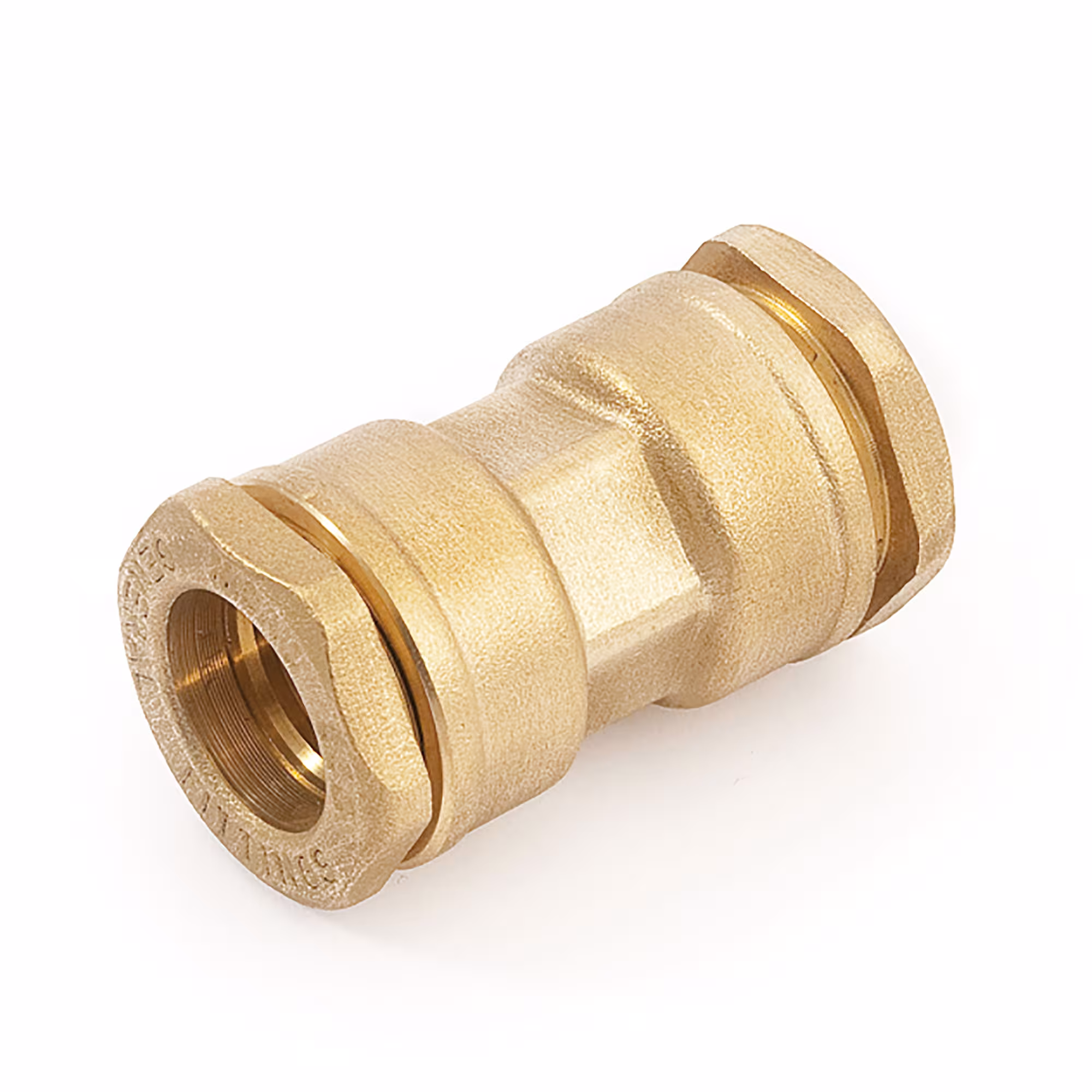 PE koppeling messing Ø 25 mm van General Fittings Koppelingen voor PE-buis, PE-buis messing fittingen, art.nr. 480000H252500A