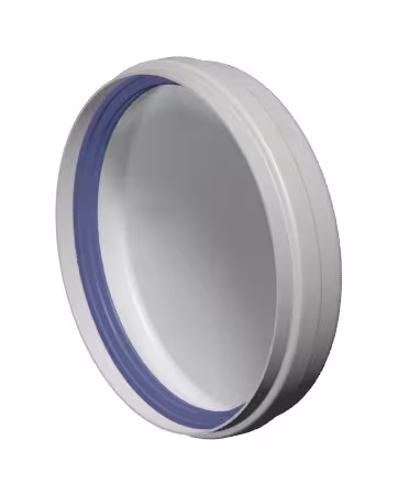 AZ deksel D 125 wit van Skoberne AZ-afdekking D 125 wit uit de categorie kunststof uitlaatsystemen met artikelnr. 710151