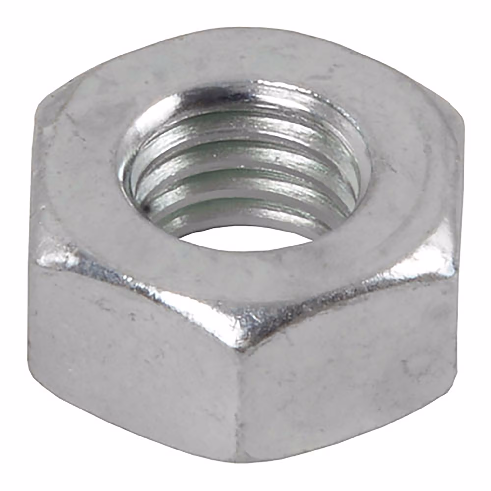 Zeskantmoer M8 sleutelmaat 13 verzinkt van Fixotec Fixotec zeskantmoer, schroeven, moeren & spijkers, art.nr. 109026