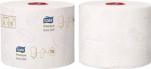 TORK 127510 T6 Premium 3-laags toiletpapier, 27 rollen/doos, van het merk Tork TORK 127510 T6 Premium 3-laags toiletpapier, 27 rollen/doos, uit de categorie toiletpapier met artikelnummer 9000469263