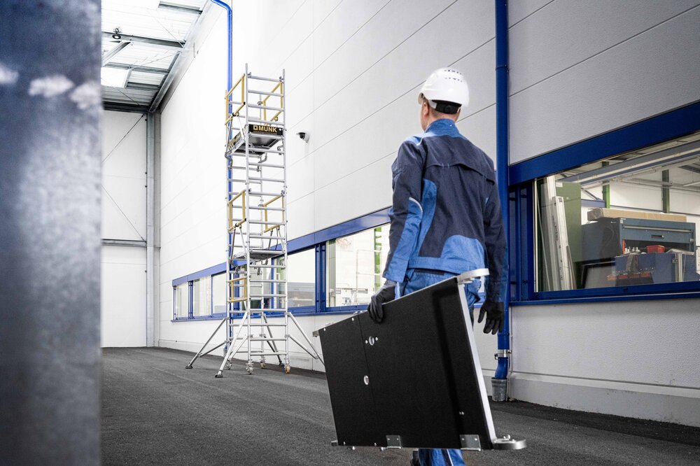 Munk FlexxTower Ergo platform met klep 1,25m