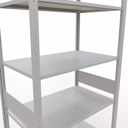 Figuur nr. 15 van het artikel basisrek, legplank-insteeksysteem MULTIplus85, 3000 x 1000 x 600 mm, 7 legborden, RAL 7035 lichtgrijs uit de productgroep insteeksysteem van het merk Schulte Lagertechnik.