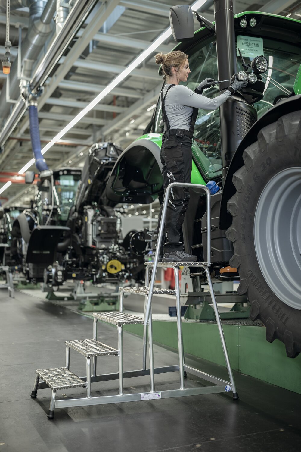 Milieubild 3816140 Munk hoogwerker star met leuning 3 treden